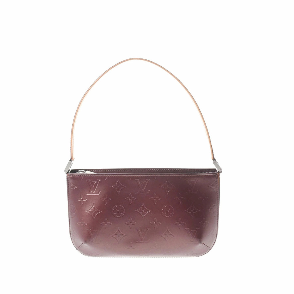 LOUIS VUITTON Monogram Matte Fowler Violet Hobo Bag